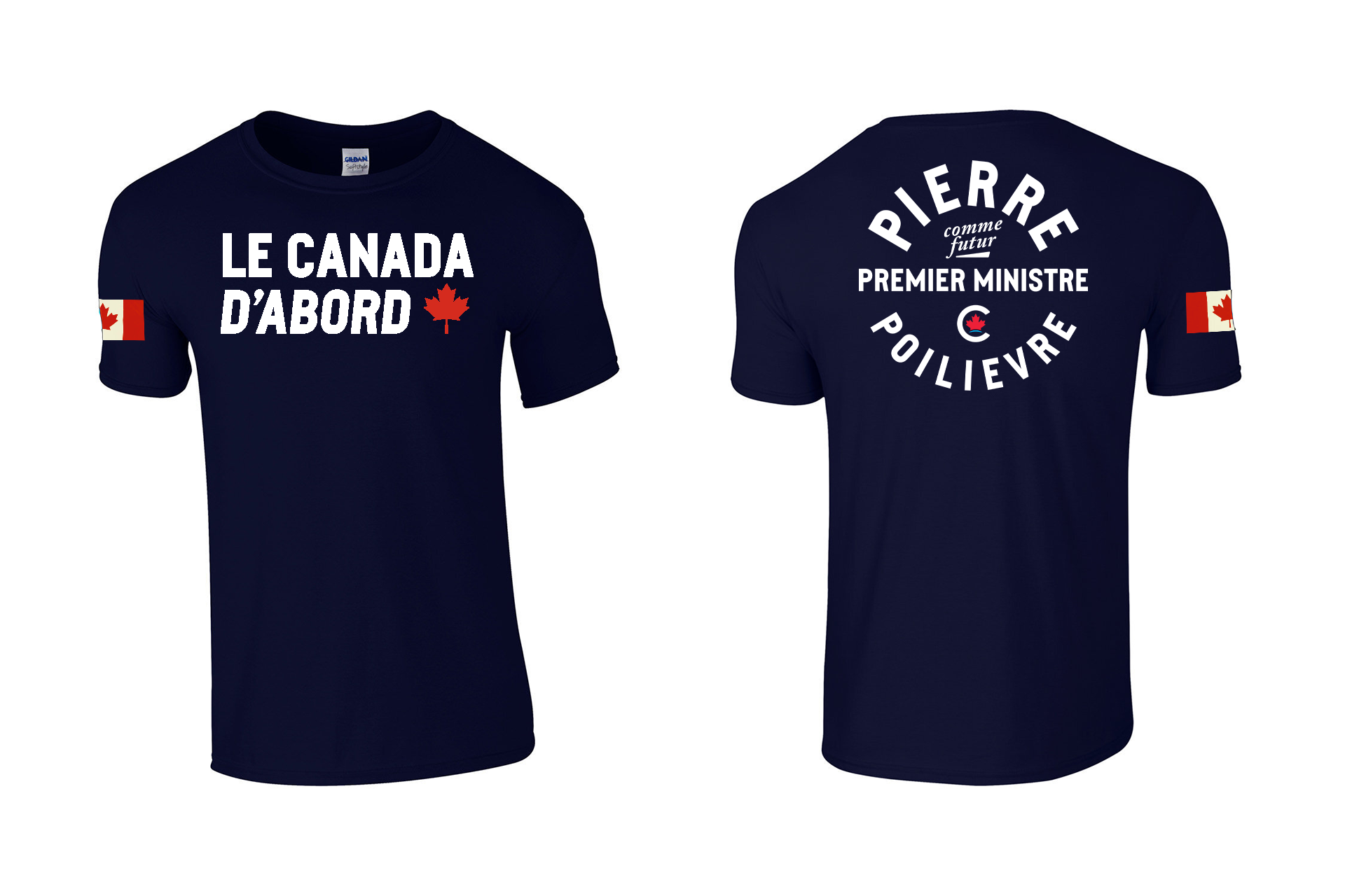 T-Shirt Le Canada D'Abord (FR)